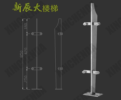 不鏽鋼立柱:XCD002