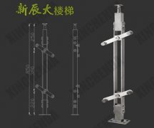 不鏽（xiù）鋼立柱：XCD012